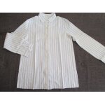 Chemise rayée blanc bleu 3 suisses taille 38 Chemise rayée blanc bleu 3 suisses taille 38