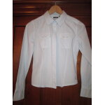 Chemise ray�e bleue ikks taille 14 ans (s)