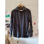 Chemise ray�e color�e s jules vintage ann�es 90.