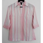 Chemise rayée rose et blanc. h&m. taille 36 Chemise rayée rose et blanc. h&m. taille 36