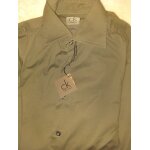 Chemise � rayure bleu calvin klein