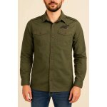 Chemise rip curl kaki ? 100 % coton ? taille l ? style militaire dcontract