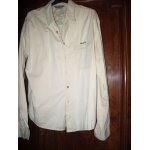 Chemise rip curl t. m beige coton / lasthane
