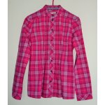 Chemise rose a carreaux. esprit. coton. taille 36 / 38