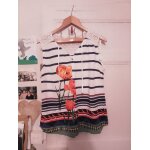 Chemise sans manches dos broderie 44 xxl desigual.
