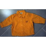 Chemise sergent major velours 6 mois tbe