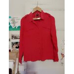 Chemise en soie rouge 40 l burton of london. Chemise en soie rouge 40 l burton of london.