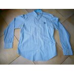 Chemise tommy hilfiger 1953226895 coton xl bleu