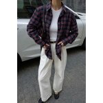 Chemise tommy hilfiger � carreaux tartan coton ? taille l ? tr�s bon �tat