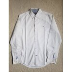 Chemise tommy hilfiger homme m blanche manches longues logo casual chic