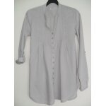 Chemise tunique grise  manches longues. pimkie. taille s