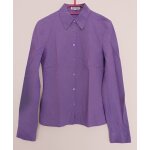 Chemise violette � fines rayures. etam. coton. taille 38