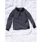 Chemise  zara basic  , grise et noire, taille s, manches longues