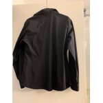 Chemisier h&m bb, taille 42 noir, 97 % coton, 3 % lasthane