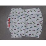 Neuf chemisier lger manches courtes  ananas  tape  l'oeil - 5 ans
