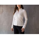 Chemisier manches longues blanc taille 38 promod