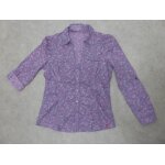 Chemisier manches longues mauve  fleurs edc by esprit - m = l franais