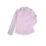 Chemisier rose cintr manches longues h&m taille 36 polyester, coton, polyamide, elasthanne