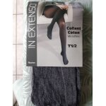 Collant coton in extenso microfibre taille 1 / 2 gris chin
