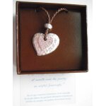 Collier femme fantaisie coeur avec cristal swarovski ide cadeau