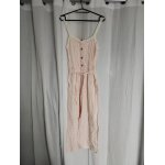 Combi - pantalon blanche ray�e orange 14 ans xs g�mo neuve