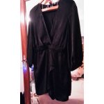 Combinaison lgre jupe short noir 38 m zara .
