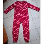 Combinaison polaire - pyjama surpyjama - 16 ans - rose foncé À pois Combinaison polaire - pyjama surpyjama - 16 ans - rose foncé À pois