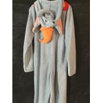 Combinaison polaire velours tres doux dumbo disney - taille 34 / 36