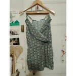 Combinaison short bleue claire motifs colors 40 l cache cache.