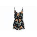 Combinaison short noir fleurie shein taille l