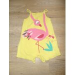 Combishort dpam jaune flamant rose 12 mois Combishort dpam jaune flamant rose 12 mois