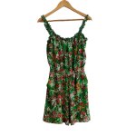 Combishort multicolore � fleurs. naf naf. taille 36