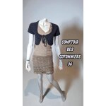 Comptoir des cotonniers taille 36 gilet manches courtes laine mlange