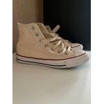 Converse chuck taylor all star montantes, couleur beige crme. - 37