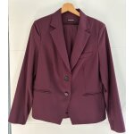 Costume 2 pi�ces sur mesure bordeaux taille 38 / 40, pantalon et veste