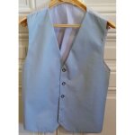 Costume bleu clair