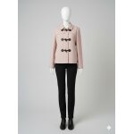 Coup de c?ur ! manteau rose p�le / duffle - coat laineux ? touche de douceur garanti