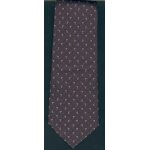 Cravate tex noire en soie
