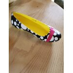 Crocs ballerines 38 - 39 design blanc sur noir