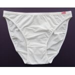Culotte. slip. tanga. blanc. dim. polyamide. elasthanne. taille 38 / 40