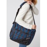 Dakine - sac besace bandouli�re messenger mixte 38 x 32 x 15 cm - 17 l - bleu canard noir violet orange ...