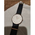 Daniel wellington classic montre 40mm double plated stainless steel (316l) rose gold
