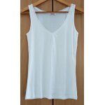 Debardeur blanc. camaieu. coton. taille 36