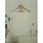D�bardeur blanc col dentelle 40 l molly bracken.