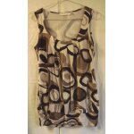 D�bardeur cache - cache beige , marron et noir - taille 1