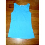Débardeur col rond bleu turquoise uni h&m taille 10 / 12 ans Débardeur col rond bleu turquoise uni h&m taille 10 / 12 ans