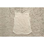 D�bardeur cyrillus blanc avec dentelle taille s