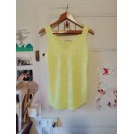 D�bardeur jaune fluo dos dentelle 42 xl 3 suisses.