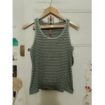 D�bardeur ray� gris / vert 36 s cop. copine.