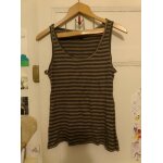Dbardeur ray marron / gris 38 m h&m.